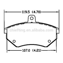 D684 357698151B pour Audi Chery VW SEAT plaquette de frein